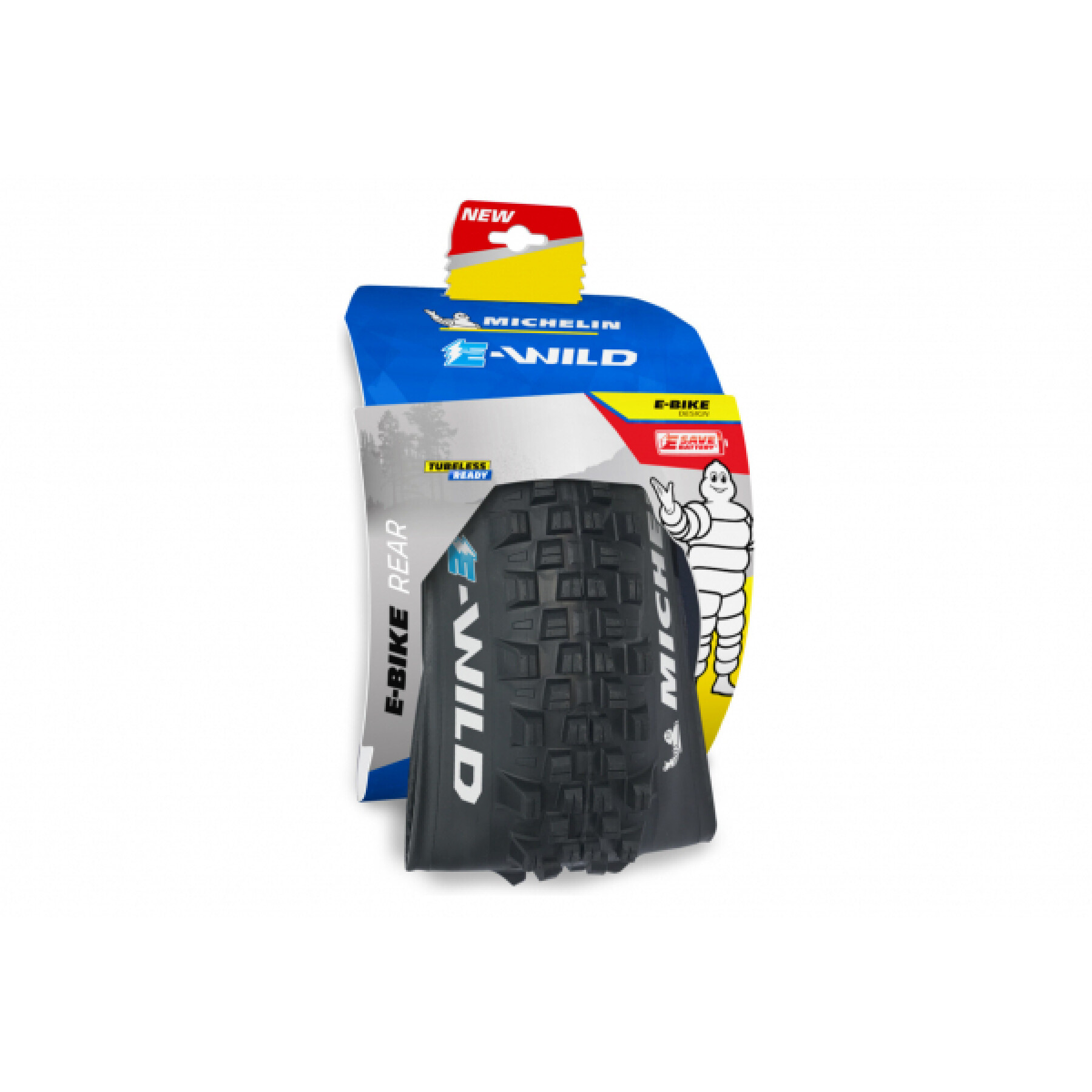 Gravità degli pneumatici per mountain bike - vae Michelin e-wild rear tubeless - tubetype TS