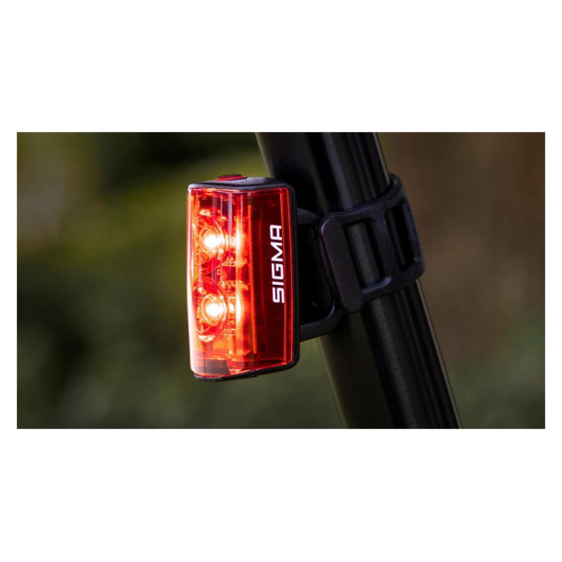 luce posteriore per bicicletta Sigma Buster RL 80 USB