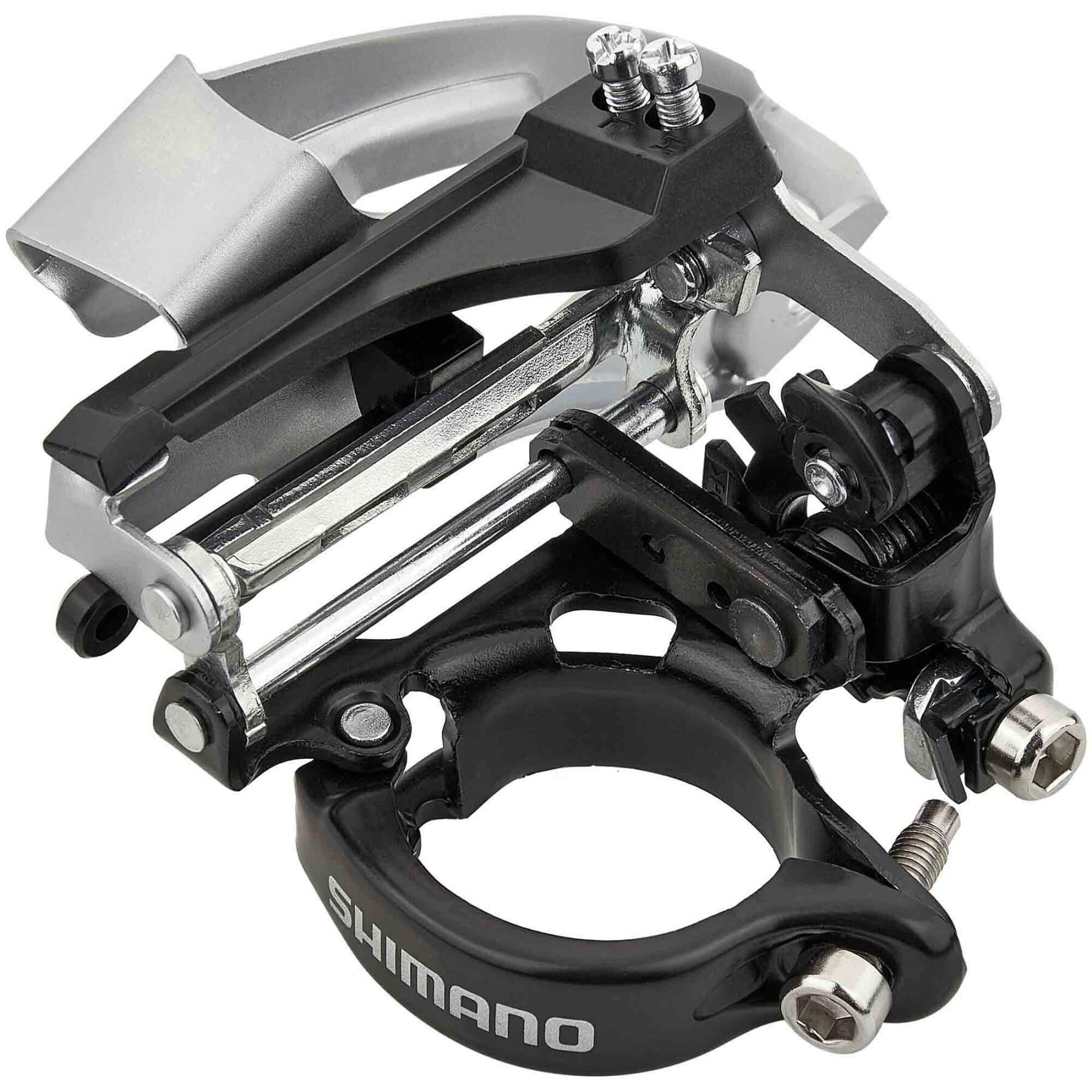 Deragliatore triplo Shimano Tourney Tx FD-TX800-TS6-SET Triple Top Swing