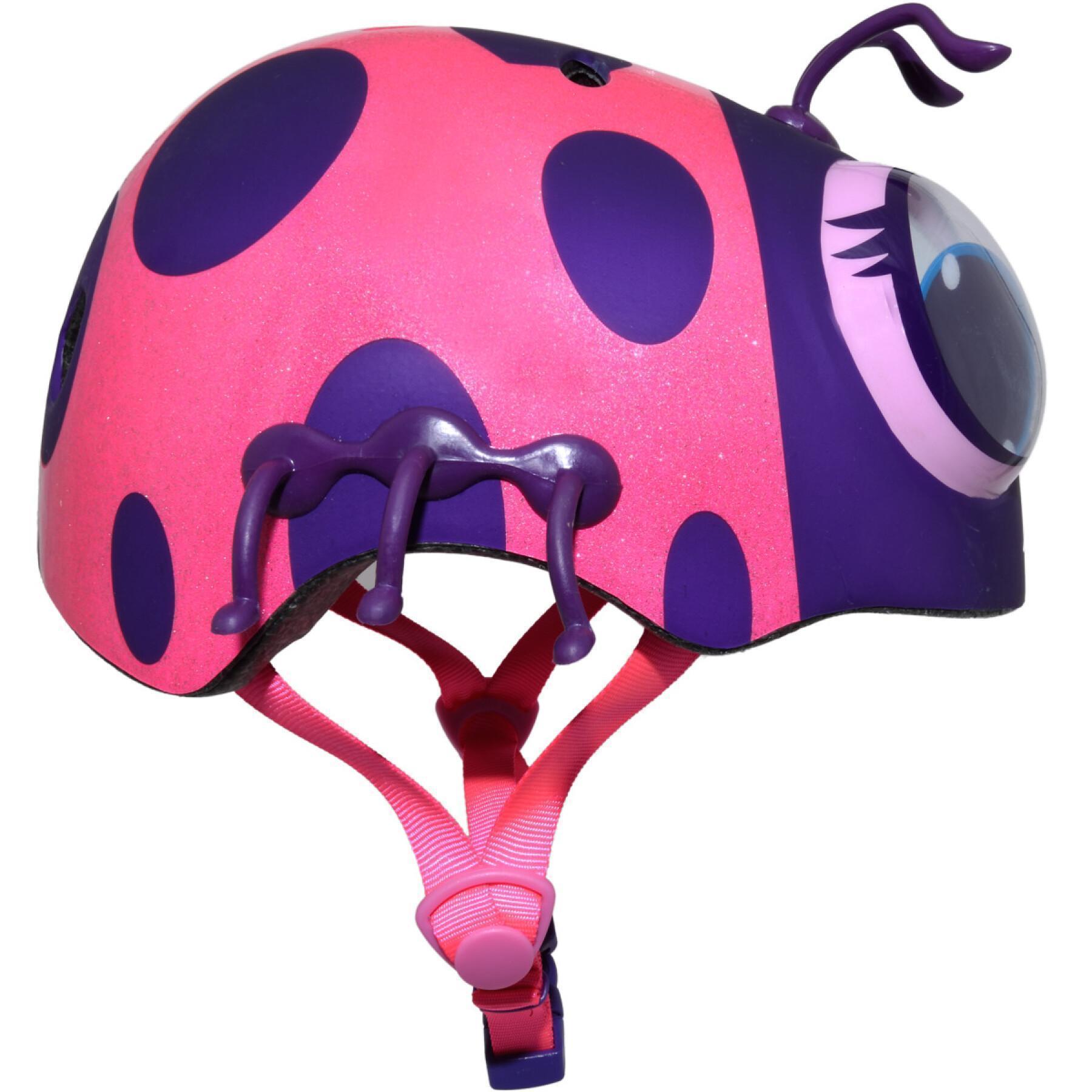 Casco per bambini Cpreme Googly Eyes Lady Bug -3+