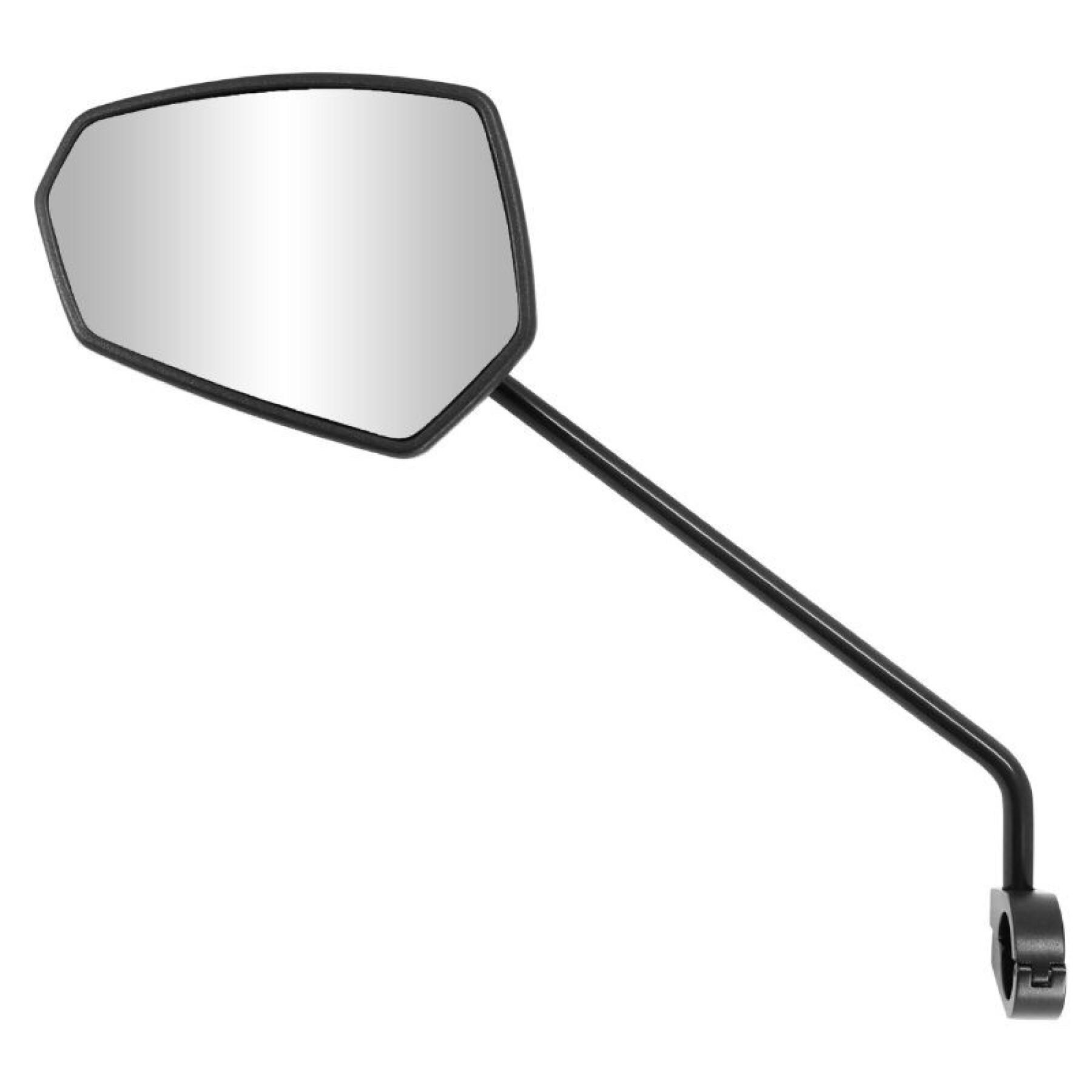 Specchio per bicicletta sinistro acciaio plastica Ergotec M-77 L