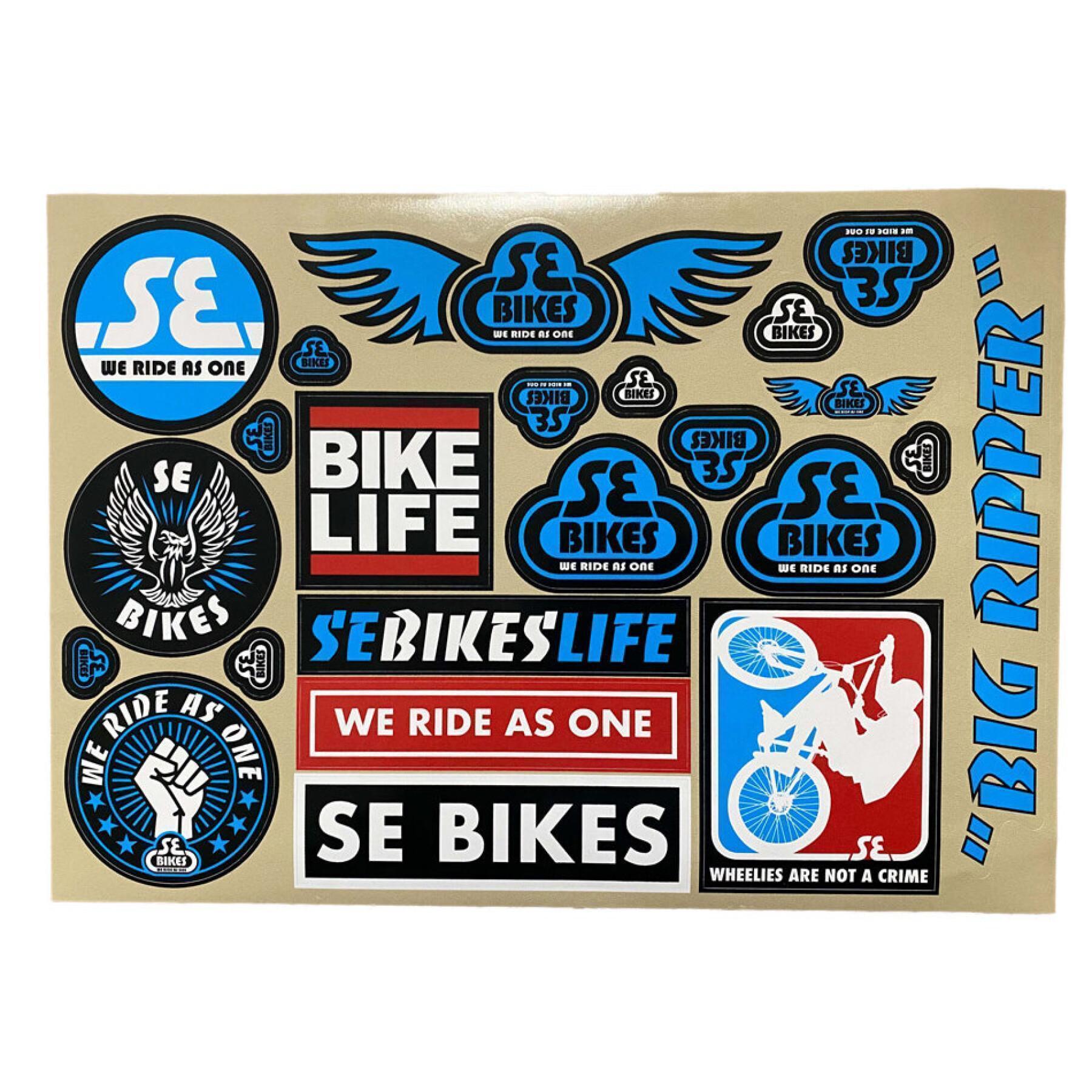 Adesivi SE Bikes Bike Life - Protezioni biciclette - Abbigliamento