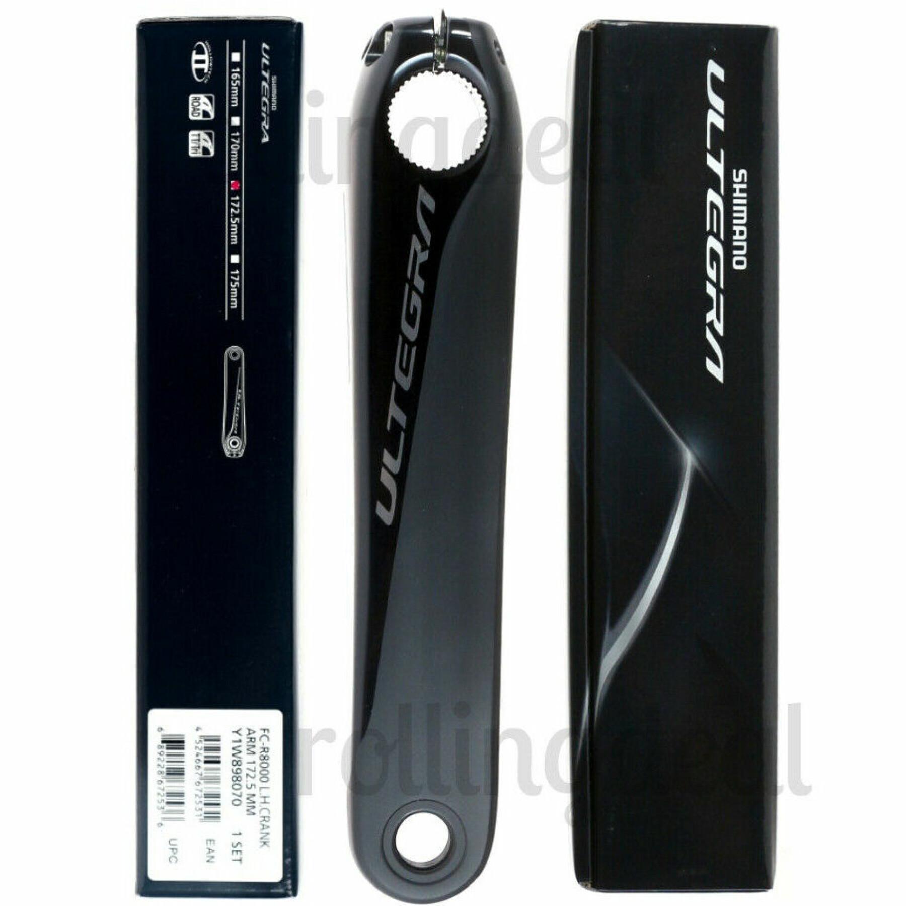 Manovella sinistra Shimano FC-R8000