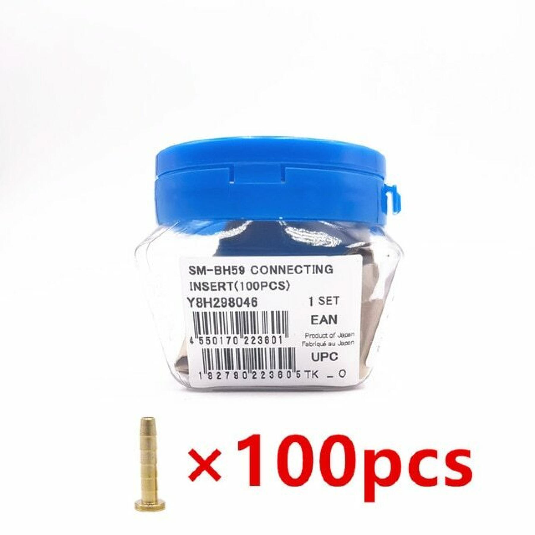 Confezione da 100 inserti di connessione per 10v Shimano SM-BH59