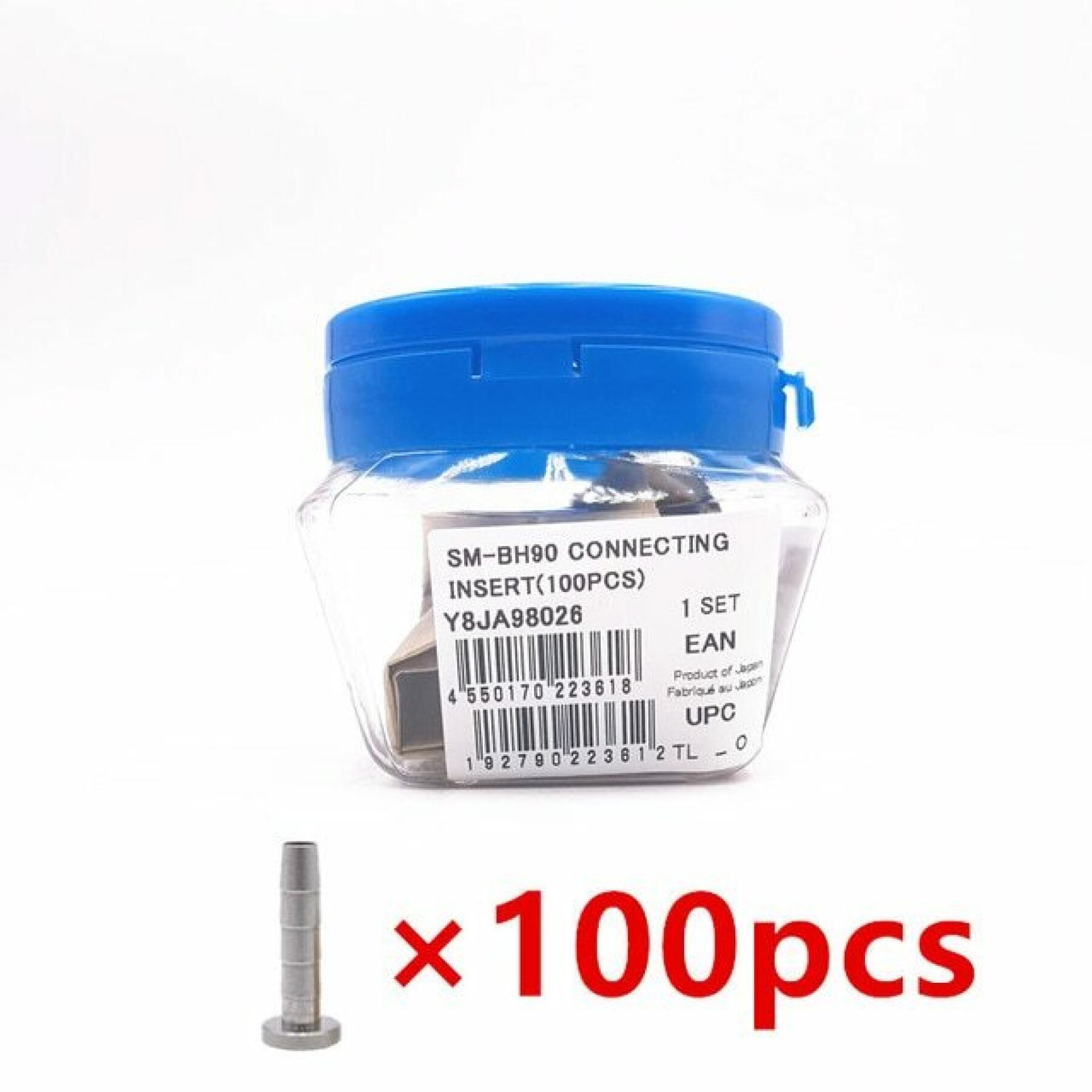 Confezione da 100 inserti di connessione Shimano SM-BH90