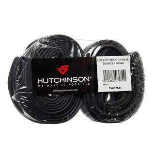 Blister 2 tubi Hutchinson valve standard 700x28-35 40 mm
