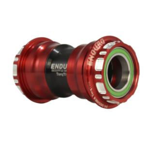 Movimento centrale Enduro Bearings TorqTite BB A/C SS-PF30-24mm-Red