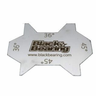Strumento per la misurazione dell'angolo dei cuscinetti del casco Black Bearing