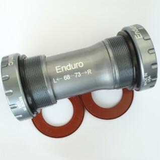 Cuscinetti Enduro Bearings External BB Mountain-Shimano-Silver-Ceramic Hybrid