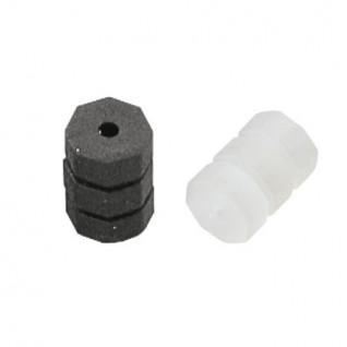 dadi di compressione Jagwire Workshop Cable Donuts-Brake & Shift / Clear (x10) each