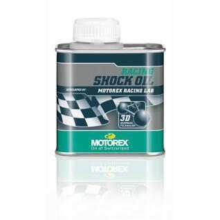 Bottiglia di latta dell'olio per ammortizzatori Motorex Racing
