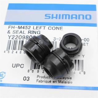 Cono diritto e anelli di tenuta Shimano FH-HG50