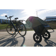 Rimorchio per biciclette Bike Original Shopping Trailer Néo